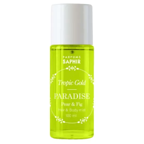 SAPHIR PARFUMS Saphir Tropic Gold Acqua Corpo e Capelli 100ml - Paradise - MegaPrezzo