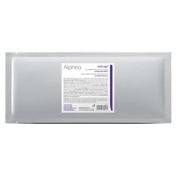 ALPHEA Alphea Anti Age Maschera Viso in Tessuto Illuminante - MegaPrezzo
