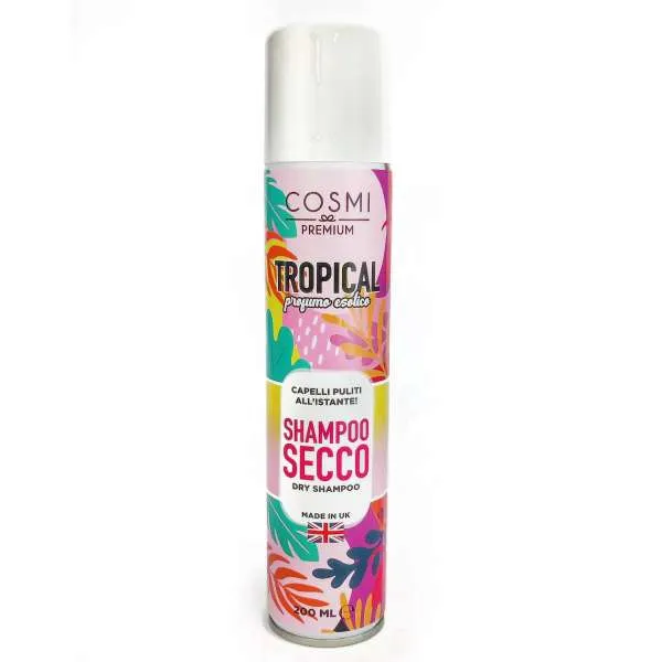 COSMI ITALIA Cosmi Shampoo Secco 200ml - Profumo Esotico - MegaPrezzo