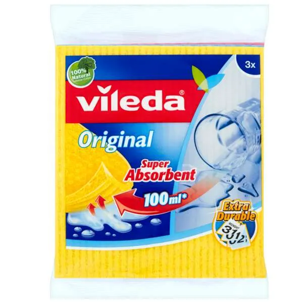 VILEDA Vileda PannoSpugna Original - 3pz - MegaPrezzo
