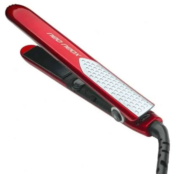 ORIGINAL BEST BUY Original Neo Neox Piastra per Capelli in Ceramica - Rosso Argento - MegaPrezzo