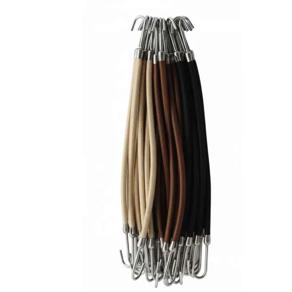 SIBEL Sibel Elastici per Capelli con Doppio Gancio 12pz - Misto - MegaPrezzo