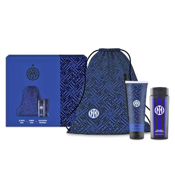 KIDSOAP Inter Cofanetto con Shampoo Shower Gel e Sacca - MegaPrezzo