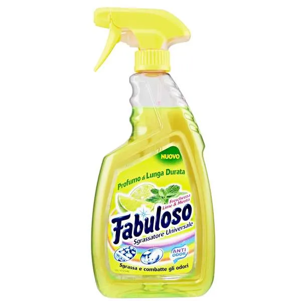 FABULOSO Fabulo Sgrassatore Universale 600ml - Lime e Menta - MegaPrezzo