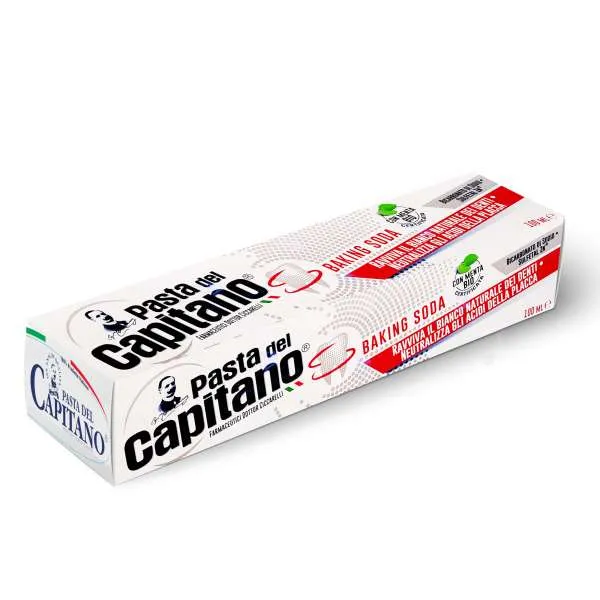 PASTA DEL CAPITANO Pasta del Capitano Dentifricio Baking Soda - 100ml - MegaPrezzo