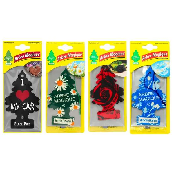 ARBRE MAGIQUE Arbre Magique Deodorante Auto - Fragranza Miste - MegaPrezzo