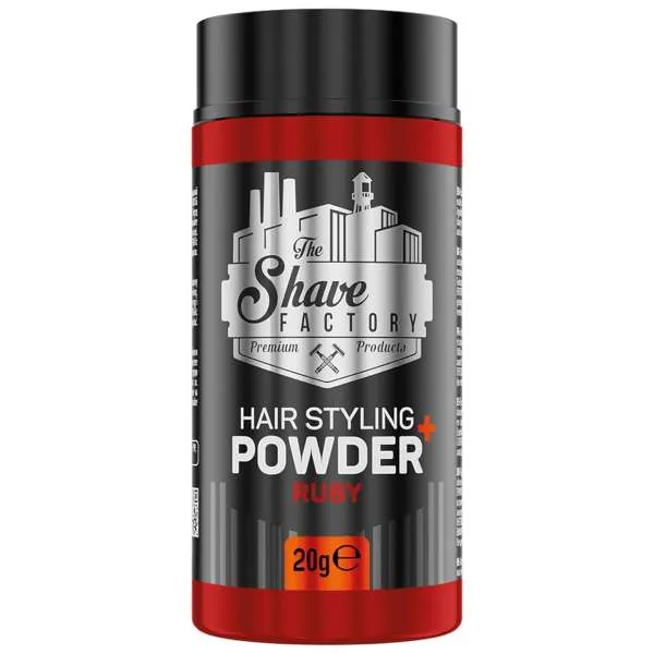 THE SHAVE FACTORY The Shave Factory Polvere Finitura Opaca 20gr - Ruby - MegaPrezzo
