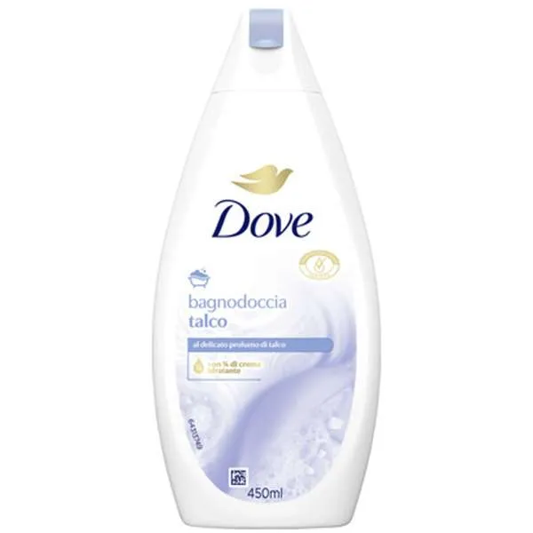 DOVE Dove Bagnodoccia Corpo 450ml - Talco - MegaPrezzo