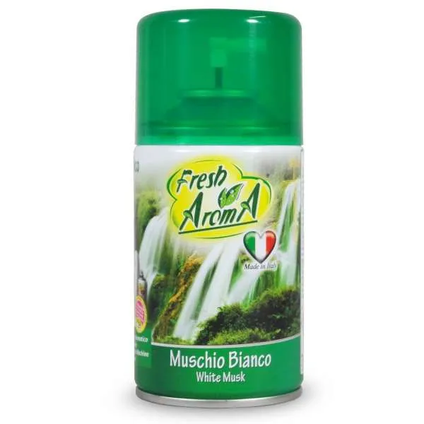 FRESH AROMA Fresh Aroma Deodorante Ambienti Ricarica 250ml - Muschio Bianco - MegaPrezzo