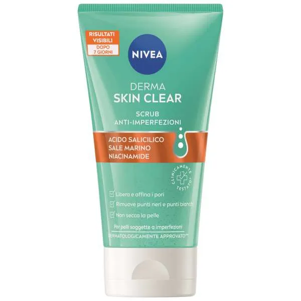 NIVEA Nivea Derma Skin Clear Scrub Anti Imperfezioni - 150ml - MegaPrezzo