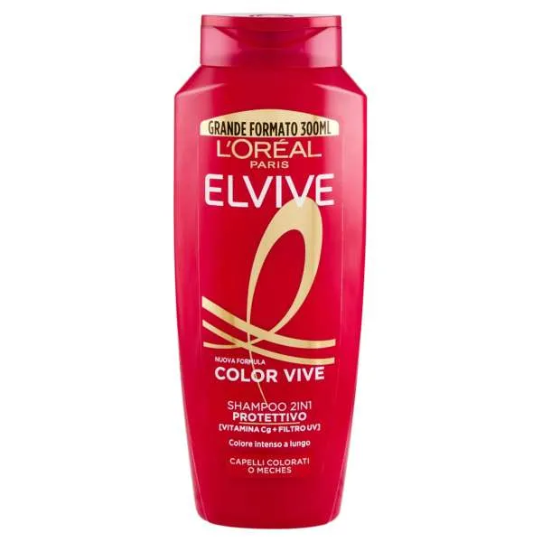 ELVIVE Loreal Elvive Color Vive 2in1 Shampoo - 300ml - MegaPrezzo