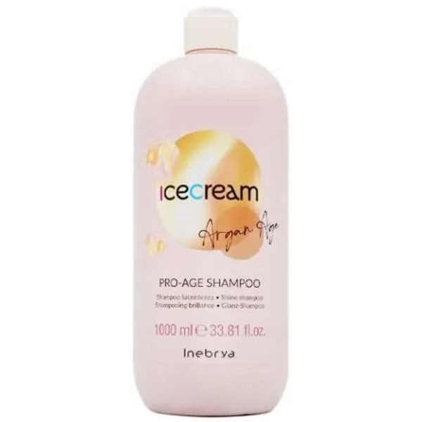 INEBRYA Inebrya Ice Cream Argan Age Pro-Age Shampoo - 1000ml - MegaPrezzo