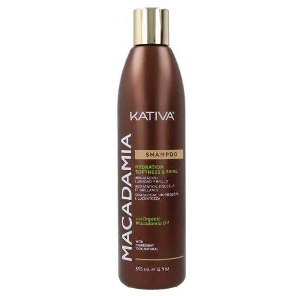 KATIVA Kativa Macadamia Shampoo Hydration Shine - 355ml - MegaPrezzo