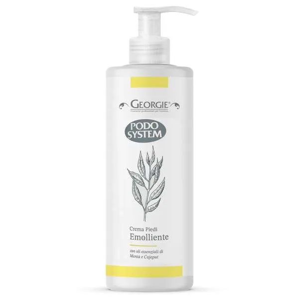 GEORGIE Georgie Crema Piedi Emolliente e Deodorante con Menta - 500ml - MegaPrezzo