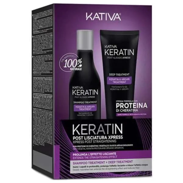 KATIVA Kativa Keratin Kit Post Stiratura Xpress - MegaPrezzo