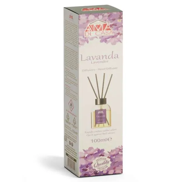 AMA DE CASA Ama de Casa Diffusore Ambiente 100ml - Lavanda - MegaPrezzo