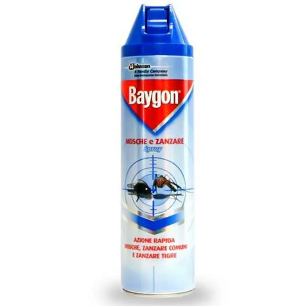 BAYGON Baygon Spray Mosche e Zanzare - 400ml - MegaPrezzo