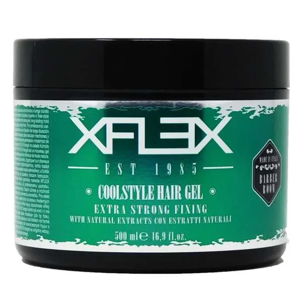 EDELSTEIN Xflex Coolstyle Hair Gel Extra Strong - 500ml - MegaPrezzo