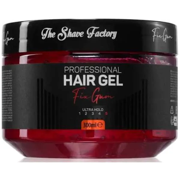 THE SHAVE FACTORY The Shave Factory Hair Gel Fix Gum 300ml - Ultra Hold - MegaPrezzo