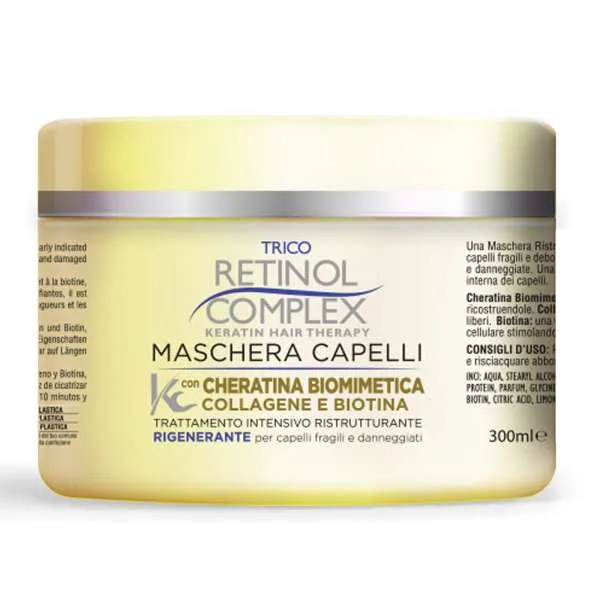 RETINOL COMPLEX Trico Retinol Complex Maschera Intensiva Ristrutturante - 300ml - MegaPrezzo