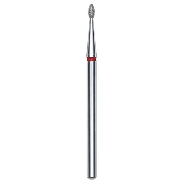 STALEKS PRO Staleks Pro Punta Fresa Diamantata Gemma Arrotondata 1,6mm Rosso - 3,4mm - MegaPrezzo
