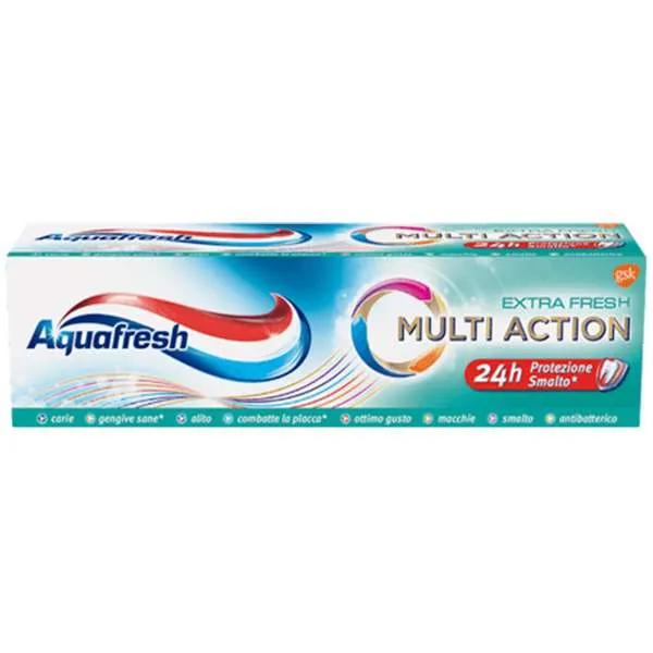 AQUAFRESH Aquafresh Dentifricio Multi Action Extra Fresh - 75ml  - MegaPrezzo