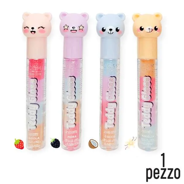 COSMI ITALIA Cosmi Lucidalabbra Teddy Gloss - Fragranze Miste - MegaPrezzo
