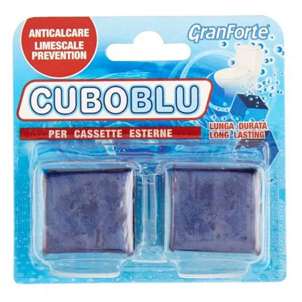 GRANFORTE Granforte Cubo Blu Deodorante WC - 2x50gr - MegaPrezzo