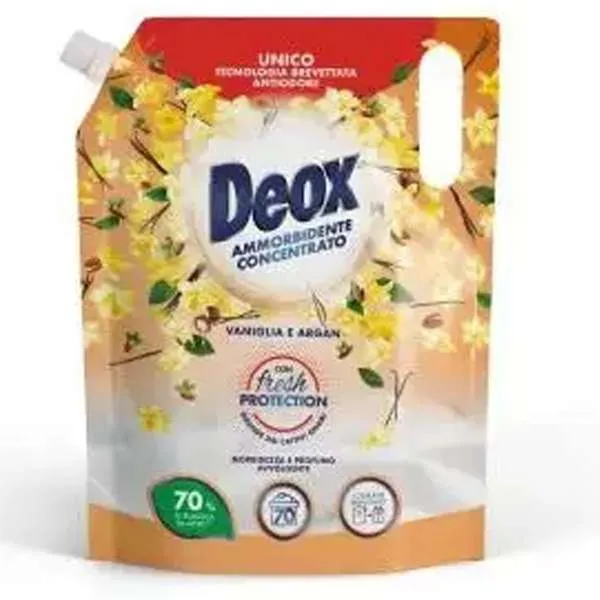 DEOX Deox Ammorbidente Concentrato 1400ml - Vaniglia e Argan - MegaPrezzo