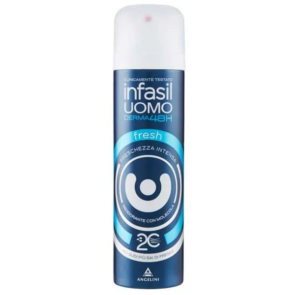 INFASIL Infasil Deodorante Spray Uomo Derma48H Fresh New - 150ml - MegaPrezzo