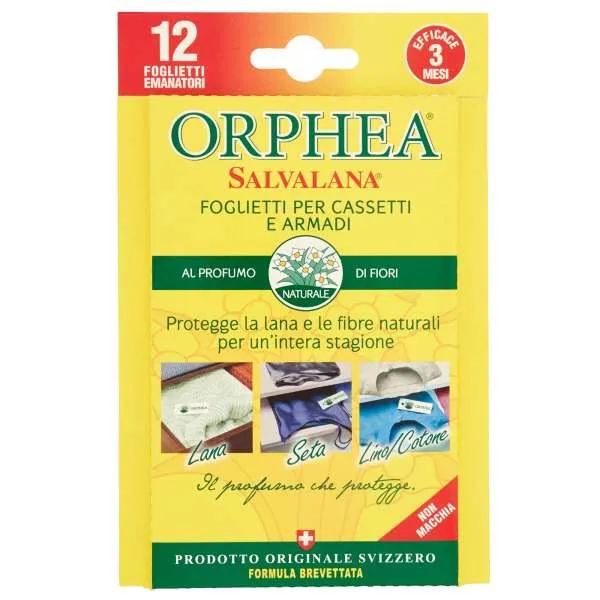 ORPHEA Orphea Salvalana 12 Foglietti - Fiori - MegaPrezzo
