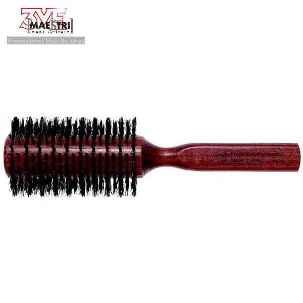 TRE MAESTRI Tre Maestri Spazzola Rotonda Burgundy - 60mm - MegaPrezzo