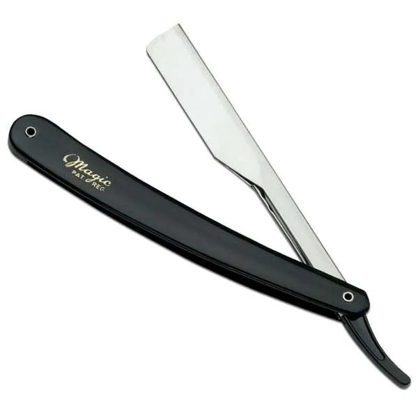 SAL Magic Rasoio da Barba in Plastica Mezza Lama - Nero - MegaPrezzo