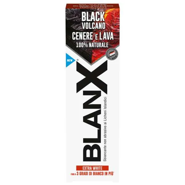 BLANX Blanx Dentifricio Black 75ml - Volcano Cenere e Lava - MegaPrezzo