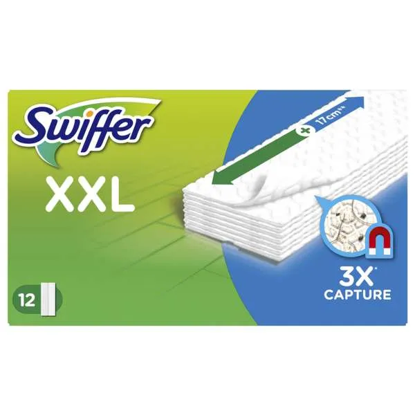 SWIFFER Swiffer Dry Panno Catturapolvere XXL - 12pz - MegaPrezzo