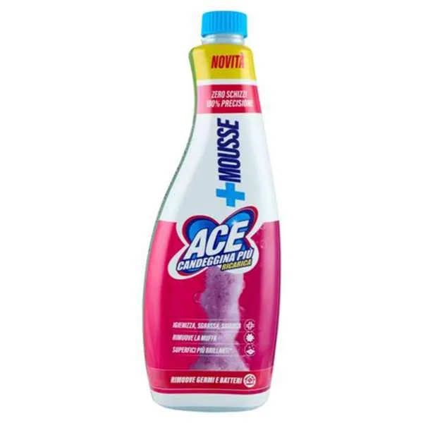 ACE Ace Candeggina Più Mousse - Ricarica 690ml - MegaPrezzo