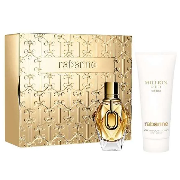 PACO RABANNE Paco Rabanne Million Gold For Her Cofanetto EDP e Body Lotion - MegaPrezzo