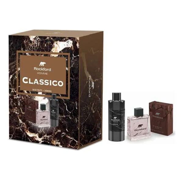 ROCKFORD Rockford Cofanetto Classico Uomo Profumo EDT e ShowerGel - MegaPrezzo