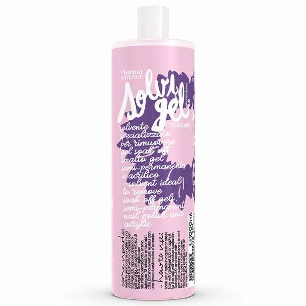 CLARISSA Clarissa Solvigel 2.0 - Solvente Rimozione Gel - 1000ml - MegaPrezzo