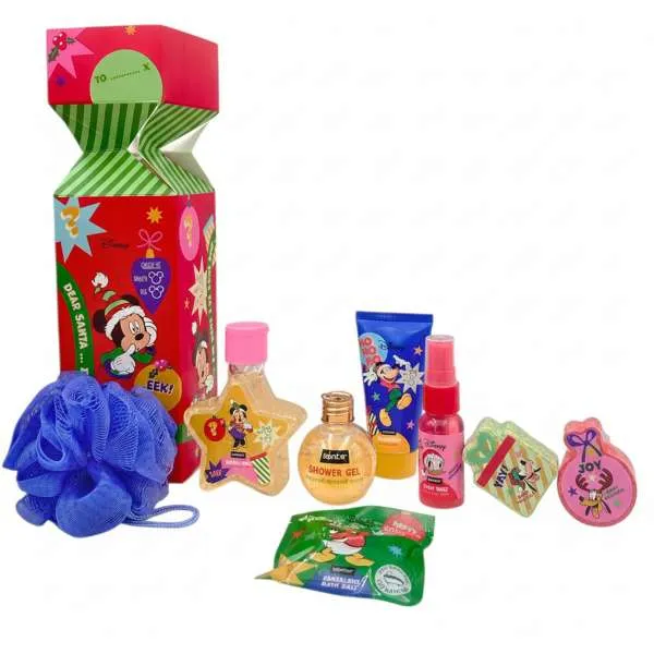 KIDSOAP Disney Mickey Mouse Cofanetto Regalo Natale per Bambini - MegaPrezzo