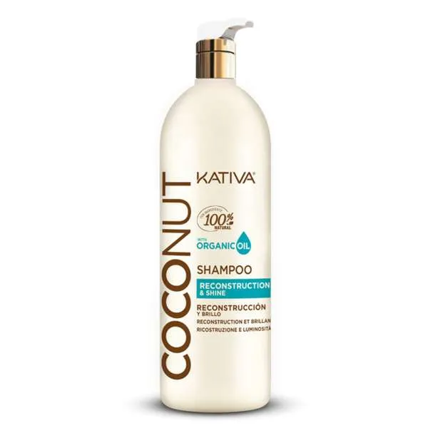 KATIVA Kativa Coconut Shampoo Reconstruction Shine - 1000ml - MegaPrezzo
