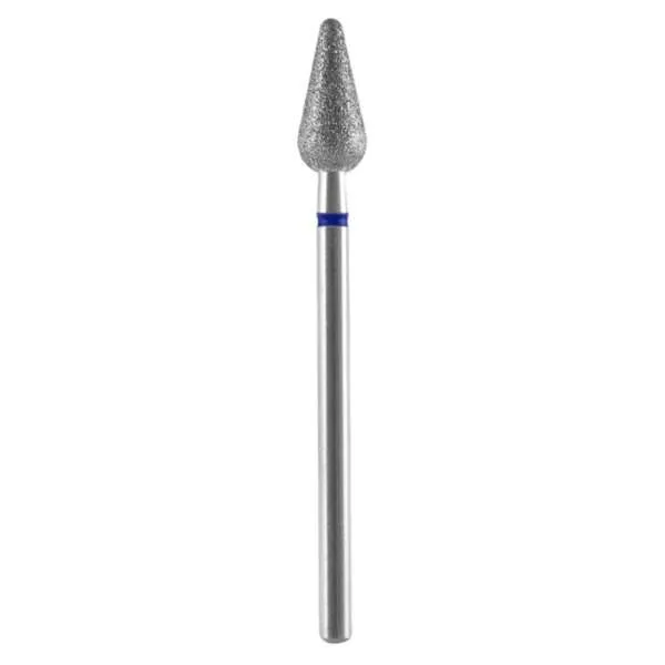 STALEKS PRO Staleks Pro Punta Fresa Diamantata Pera Arrotondata Blu - 5mm - MegaPrezzo