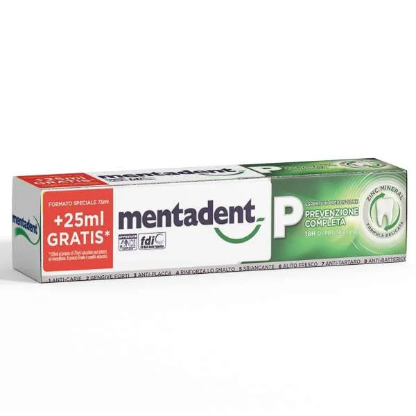 MENTADENT Mentadent Dentifricio Prevenzione Completa - 100ml - MegaPrezzo