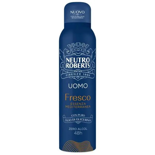 NEUTRO ROBERTS Neutro Roberts Deodorante Men Spray Essenza Mediterranea - 150ml - MegaPrezzo