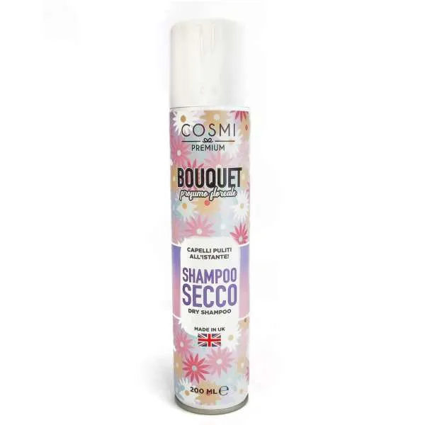 COSMI ITALIA Cosmi Shampoo Secco 200ml - Profumo Floreale - MegaPrezzo