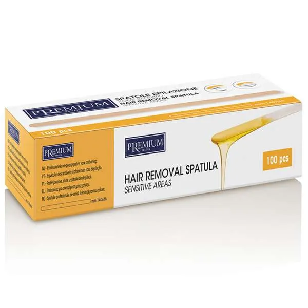 XANITALIA Xanitalia Premium Spatole Stendicera Abbassalingua in Legno 14cm - 100pz - MegaPrezzo