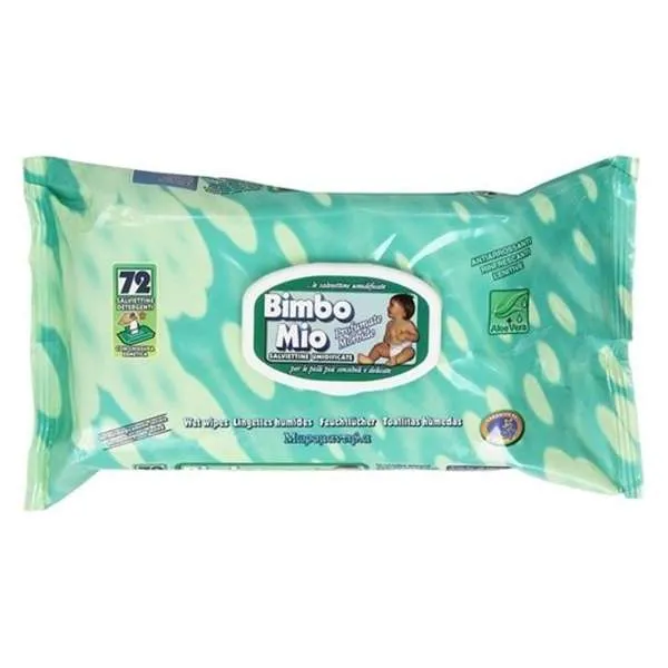 BIMBO MIO Bimbo Mio Salviettine Umidificate Detergenti - 72pz - MegaPrezzo