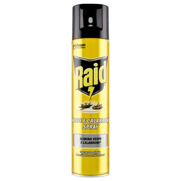 RAID Raid Insetticida Spray Vespe e Calabroni - 400ml - MegaPrezzo