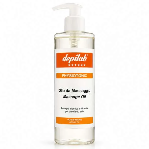 DEPILIA Depilia Depilab Olio Massaggio Physiotonic 500ml - Argan - MegaPrezzo