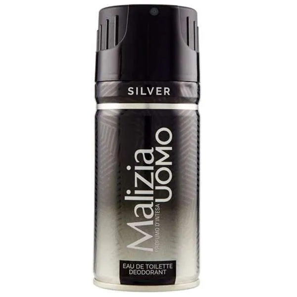 MALIZIA Malizia Deodorante Uomo Silver - 150ml - MegaPrezzo